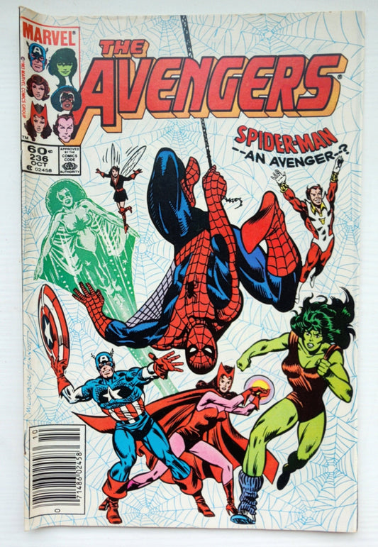 AVENGERS #236 NEWSSTAND 1983 Avengers MARVEL COMICS