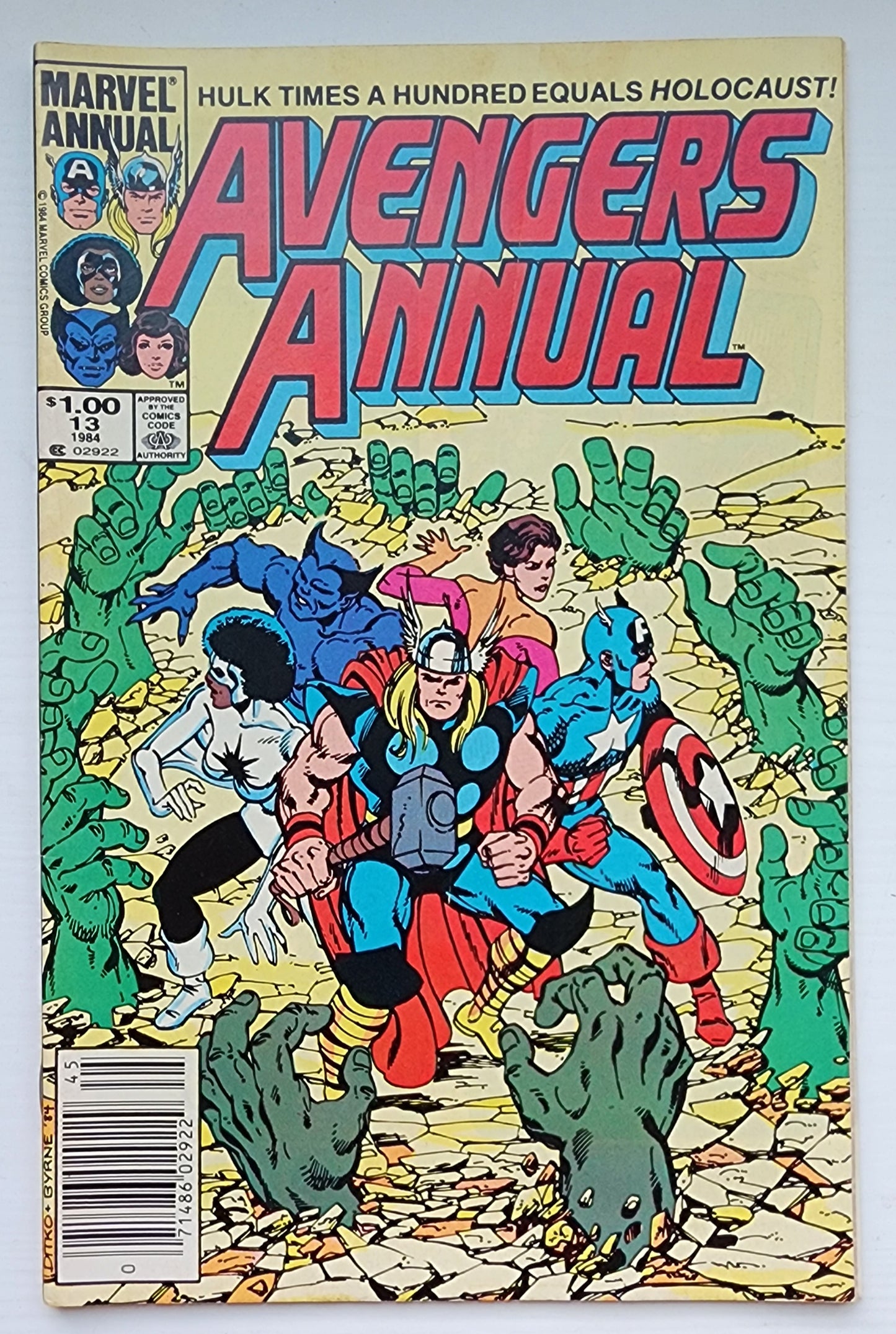 AVENGERS KING-SIZE ANNUAL #13 1984 Avengers MARVEL COMICS