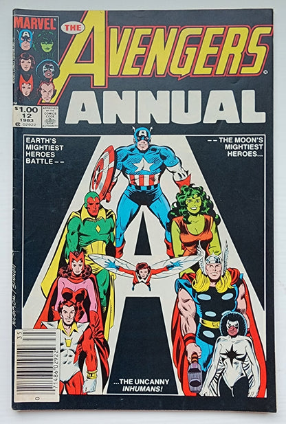 AVENGERS KING-SIZE ANNUAL #12 1983 Avengers MARVEL COMICS