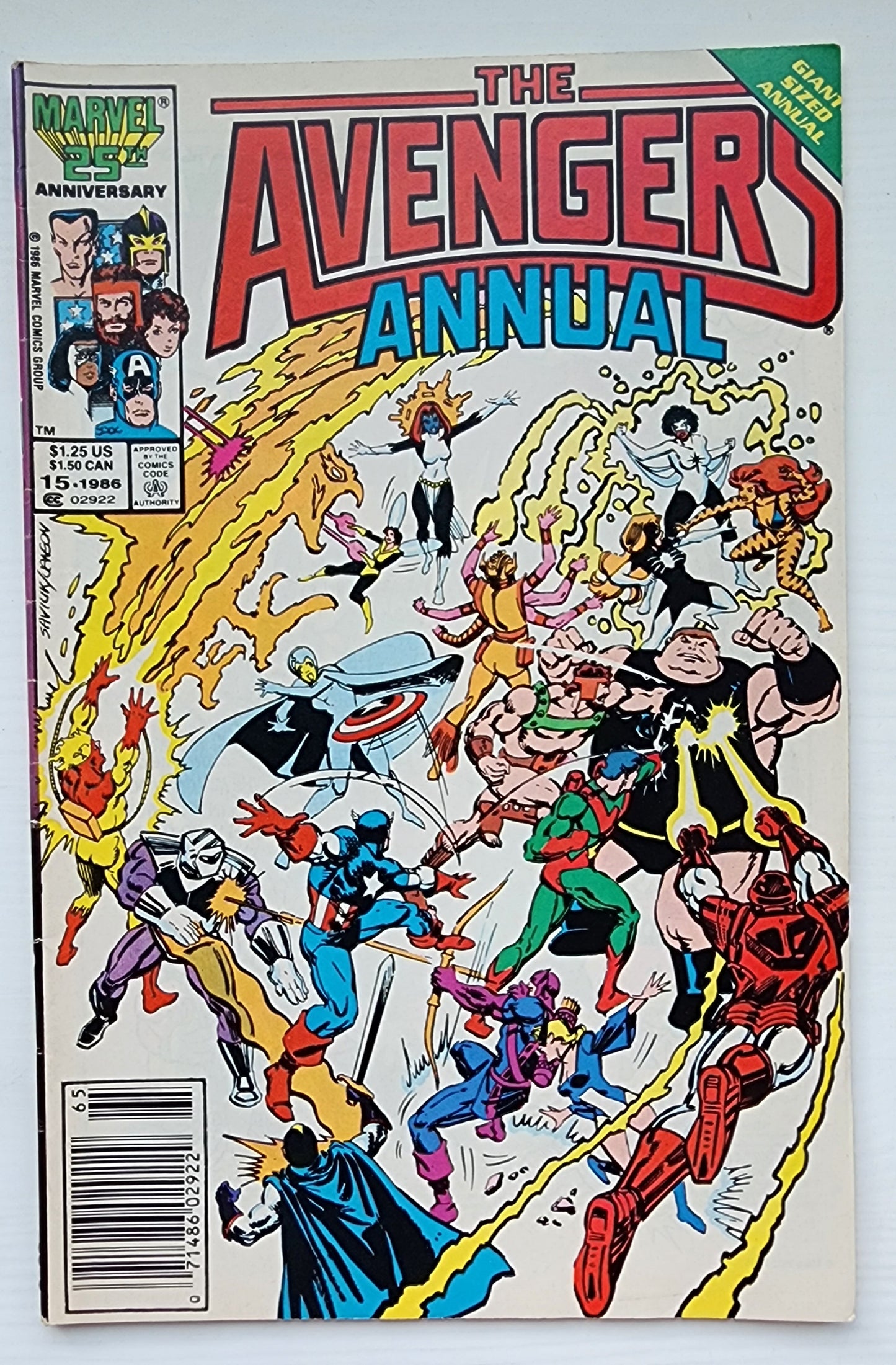 AVENGERS KING-SIZE ANNUAL #15 1986 Avengers MARVEL COMICS