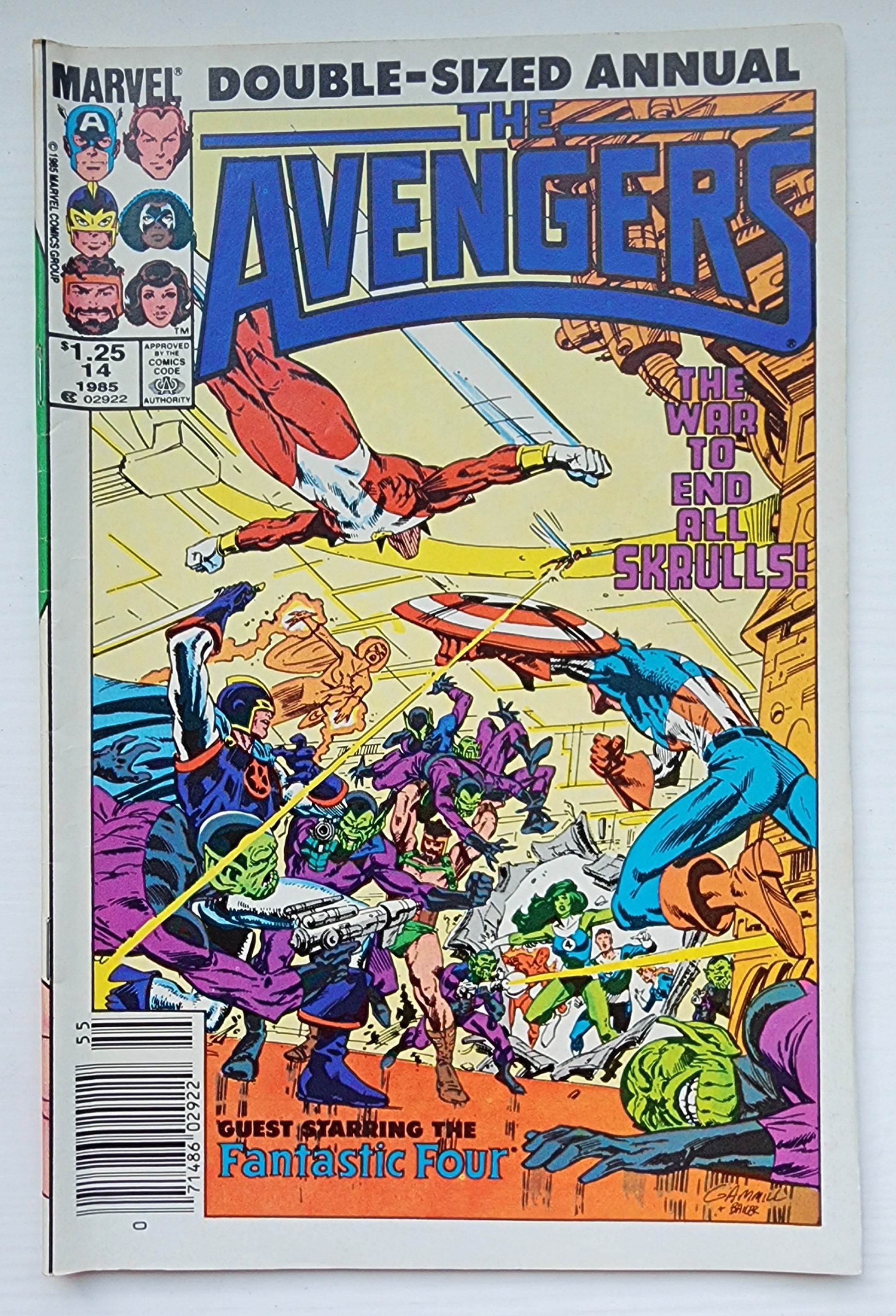 AVENGERS KING-SIZE ANNUAL #14 1985 Avengers MARVEL COMICS