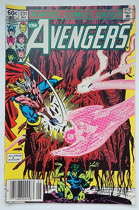 AVENGERS #231 NEWSSTAND 1983 (IRON MAN LEAVE AVENGERS) Avengers MARVEL COMICS