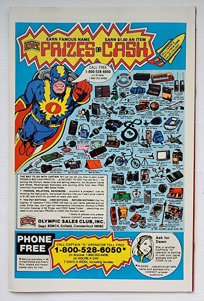 AVENGERS #221 NEWSSTAND 1982 Avengers MARVEL COMICS