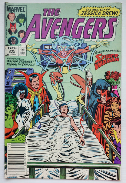 AVENGERS #240 NEWSSTAND 1983 Avengers MARVEL COMICS