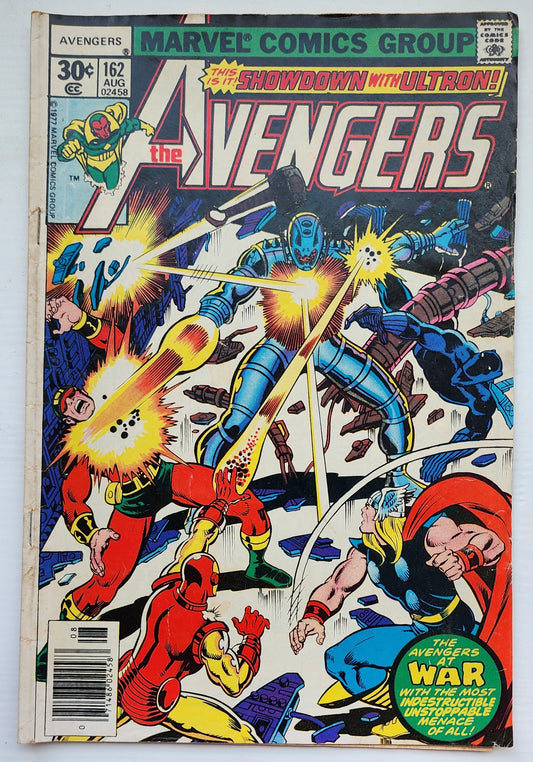 AVENGERS #162 1977 (1ST APP JOCASTA) Avengers MARVEL COMICS