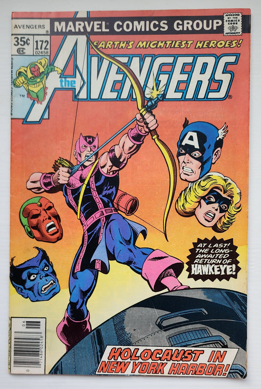 AVENGERS #172 1978 Avengers MARVEL COMICS
