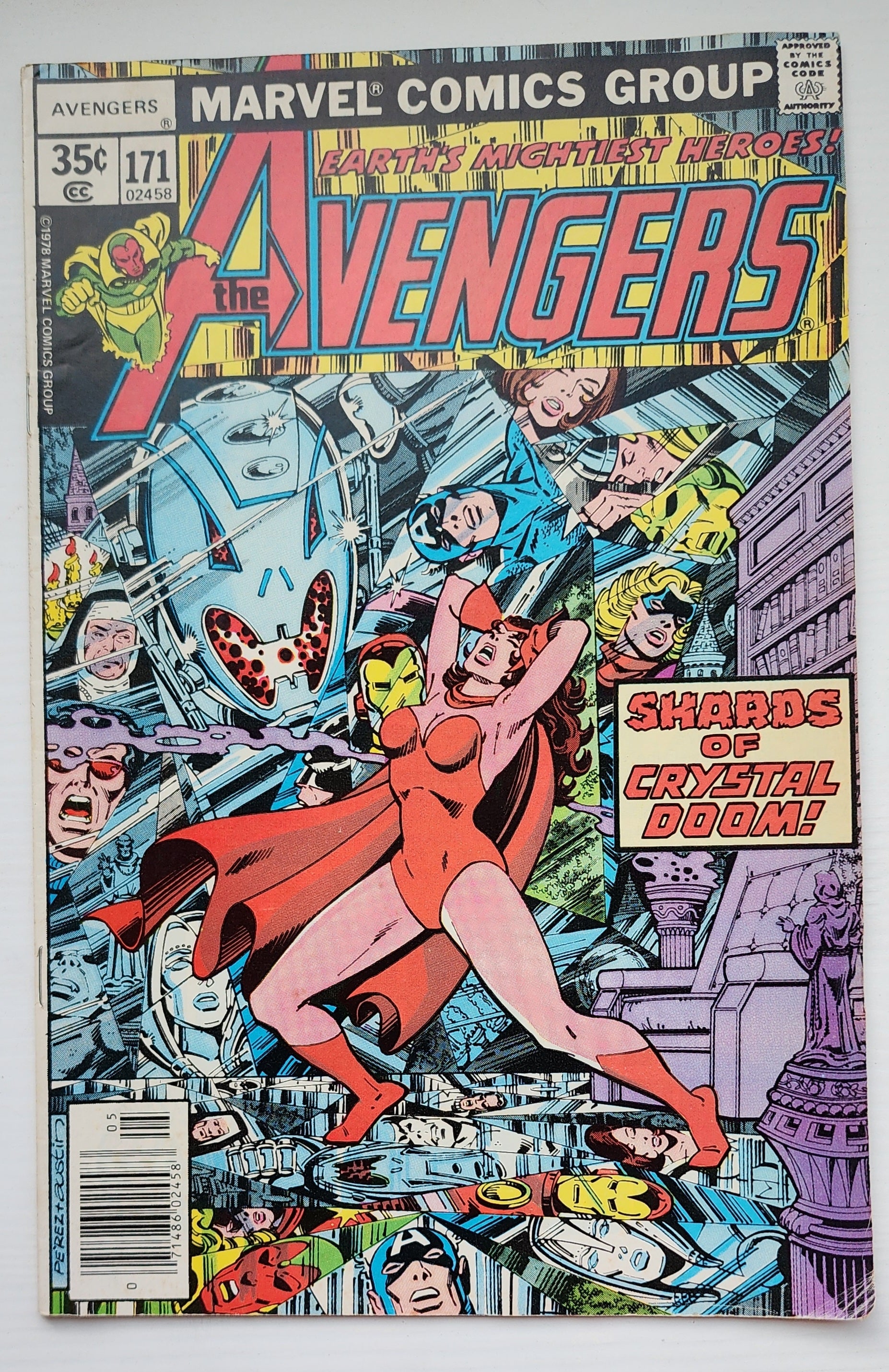AVENGERS #171 1978 Avengers MARVEL COMICS