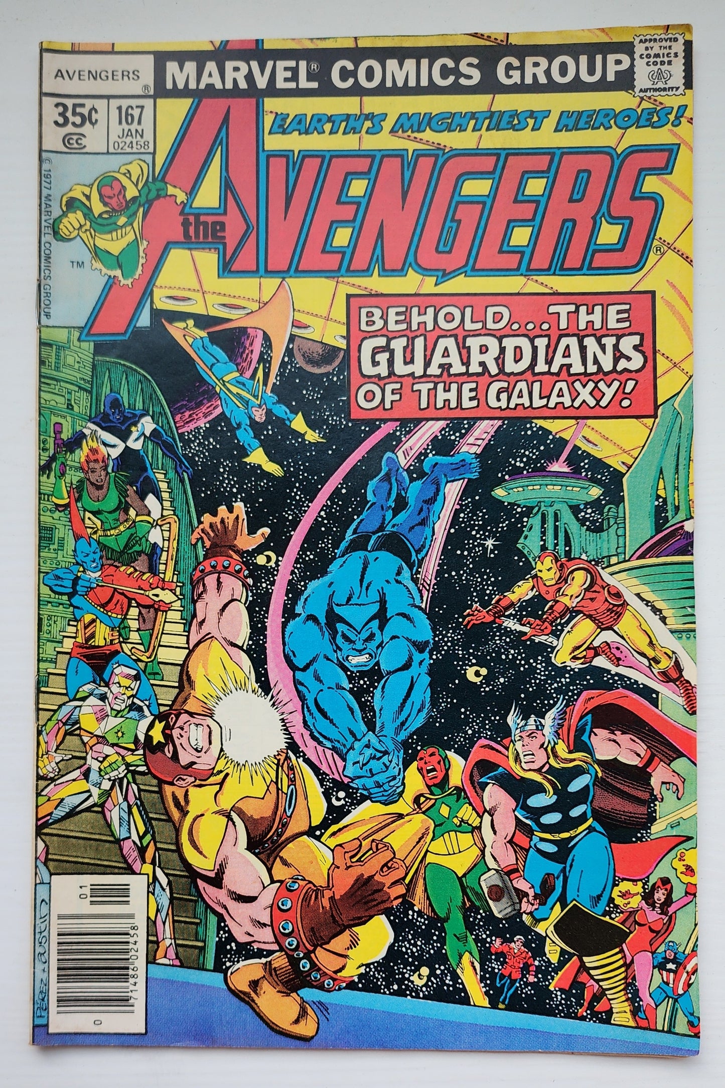 AVENGERS #167 1978 Avengers MARVEL COMICS