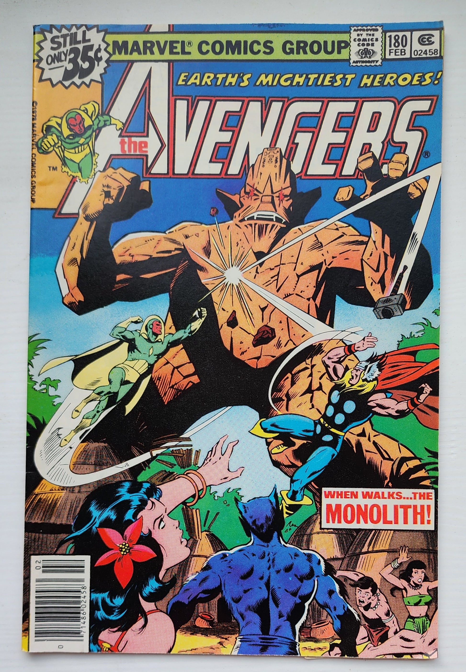 AVENGERS #180 1979 Avengers MARVEL COMICS