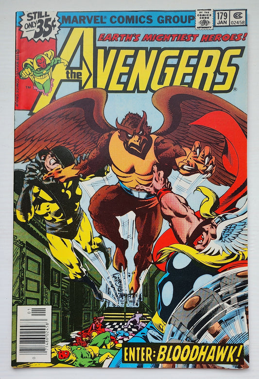 AVENGERS #179 1978 Avengers MARVEL COMICS
