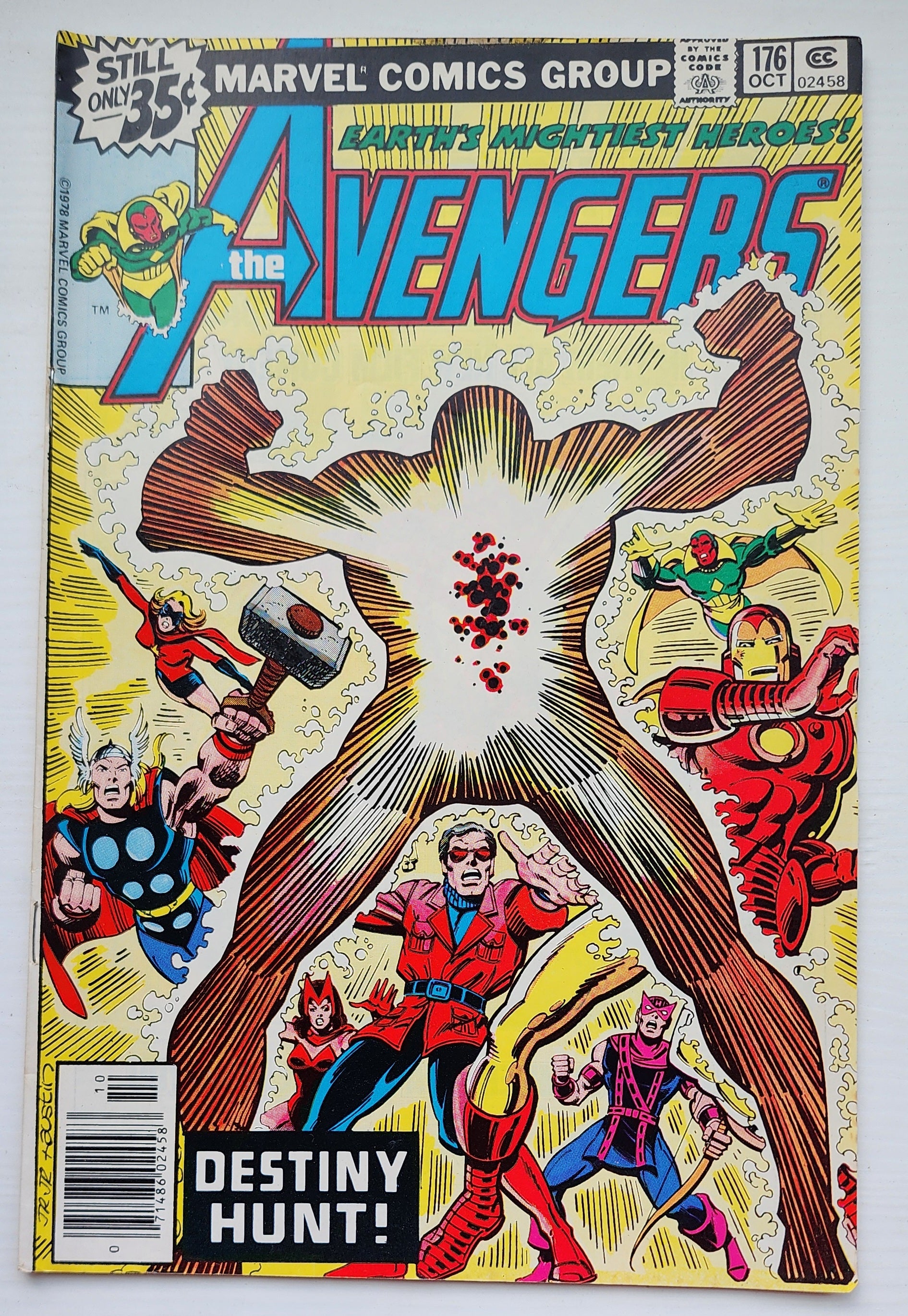 AVENGERS #176 1978 Avengers MARVEL COMICS