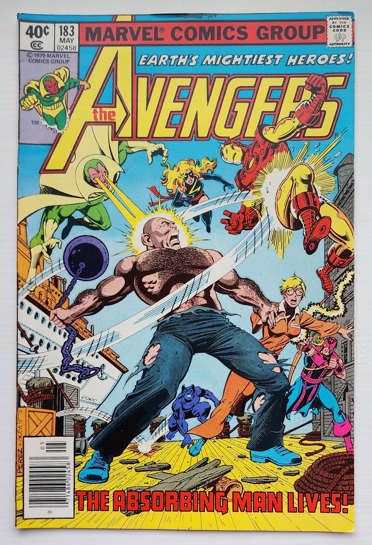 AVENGERS #183 1979 Avengers MARVEL COMICS