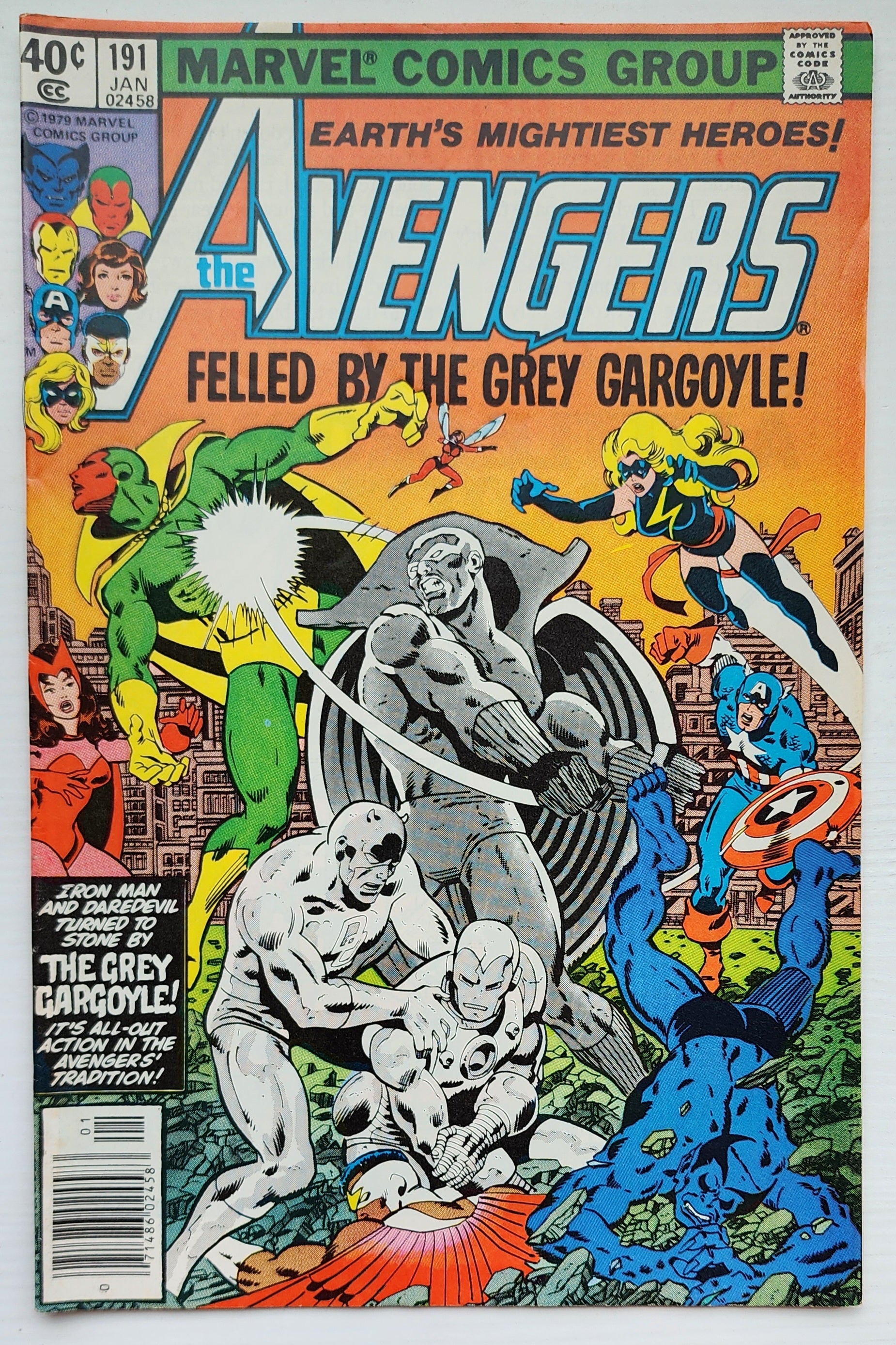 AVENGERS #191 NEWSSTAND 1979 Avengers MARVEL COMICS