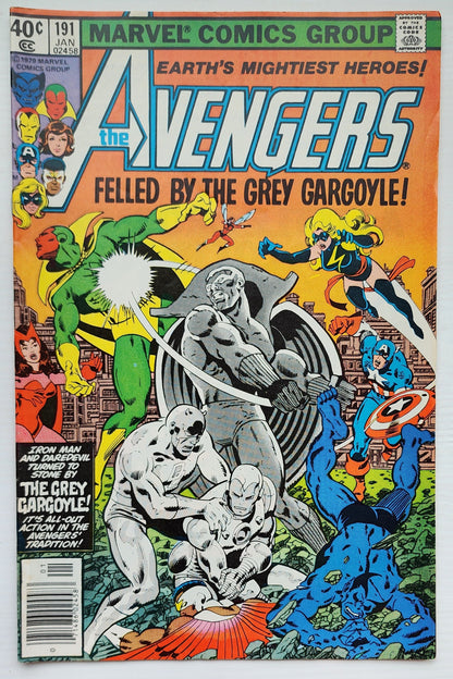 AVENGERS #191 NEWSSTAND 1979 Avengers MARVEL COMICS