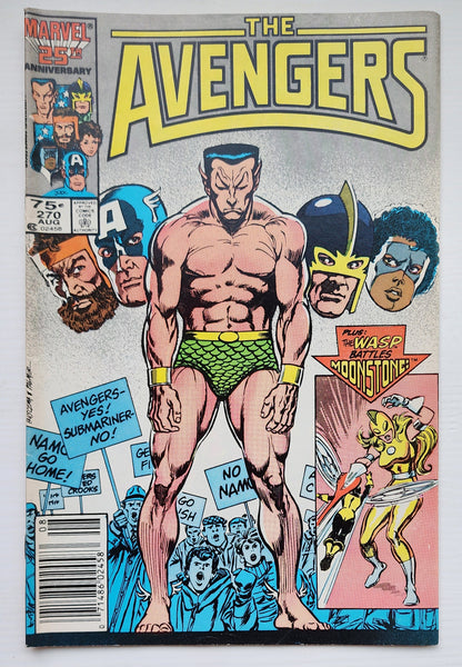AVENGERS #270 NEWSSTAND 1986 Avengers MARVEL COMICS