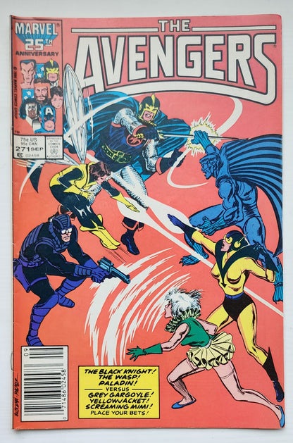 AVENGERS #271 NEWSSTAND 1986 Avengers MARVEL COMICS