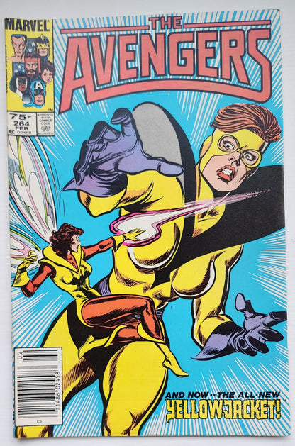 AVENGERS #264 NEWSSTAND 1986 (1ST APP RITA DEMARA YELLOWJACKET) Avengers MARVEL COMICS