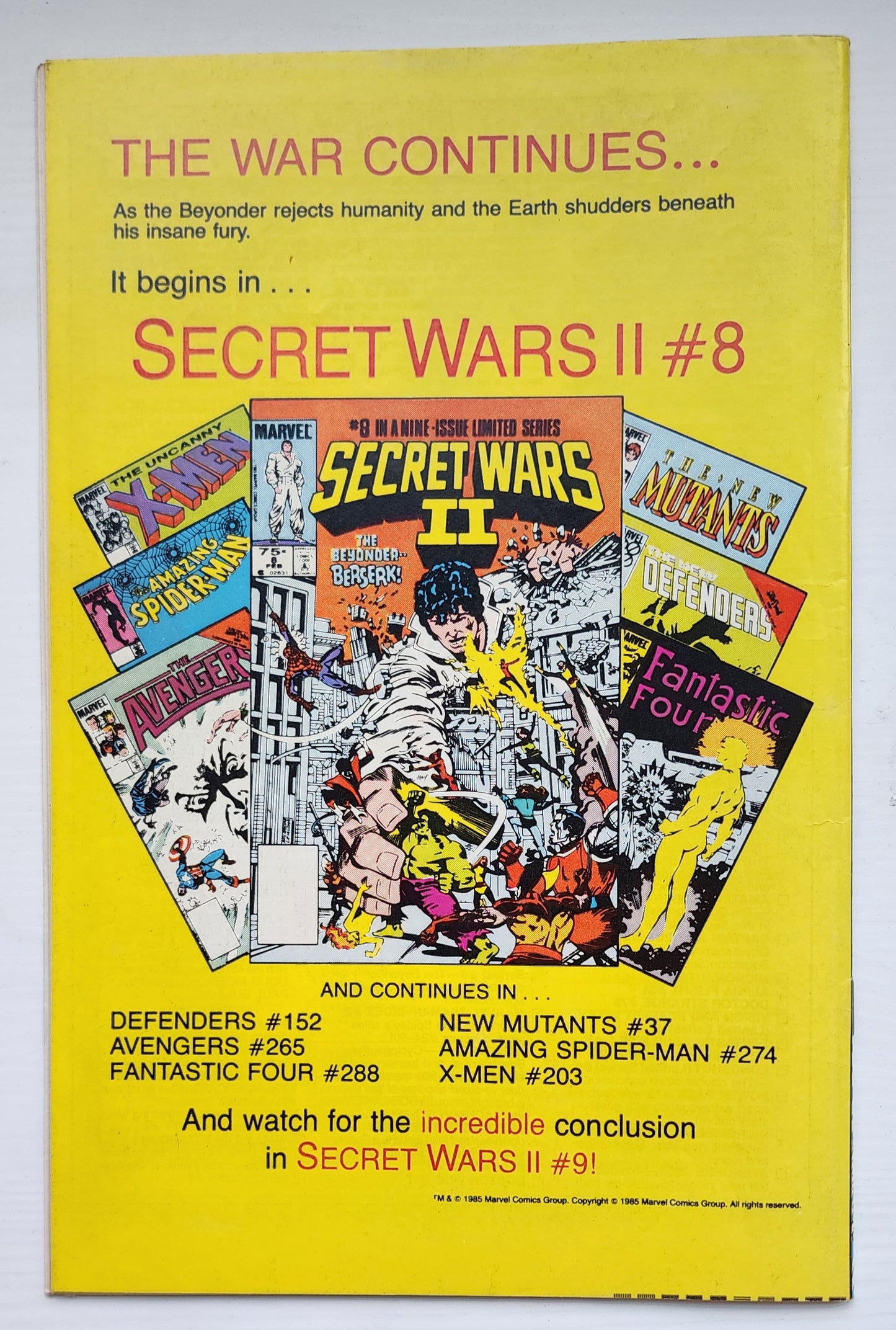 AVENGERS #264 NEWSSTAND 1986 (1ST APP RITA DEMARA YELLOWJACKET) Avengers MARVEL COMICS