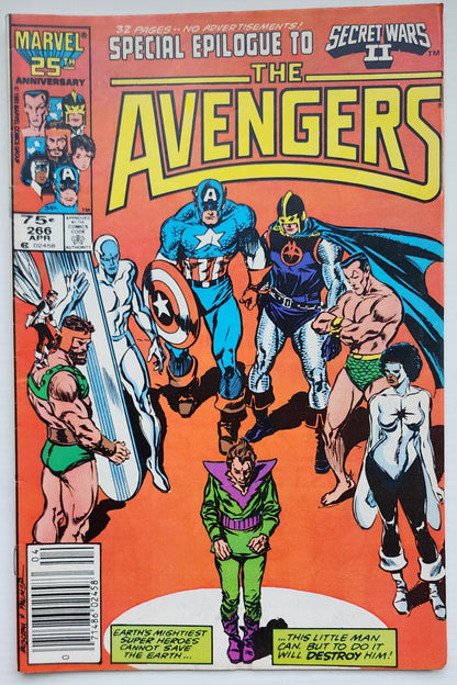 AVENGERS #266 NEWSSTAND 1986 Avengers MARVEL COMICS