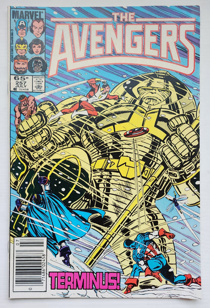 AVENGERS #257 NEWSSTAND 1985 (1ST APP NEBULA) Avengers MARVEL COMICS