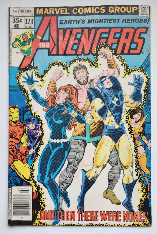 AVENGERS #173 1978 Avengers MARVEL COMICS