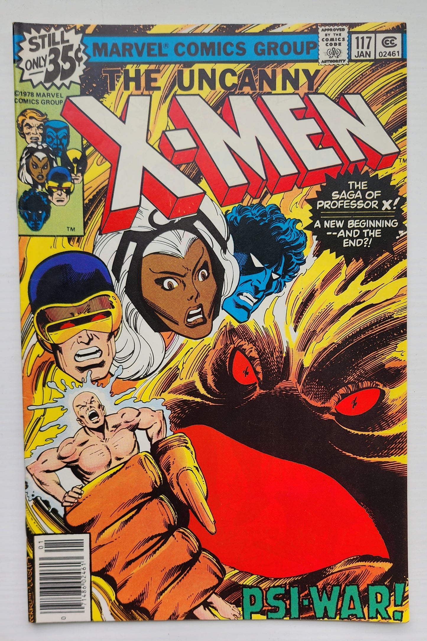 X-MEN #117 1978 NEWSSTAND (1ST APP SHADOW KING) X-Men MARVEL COMICS