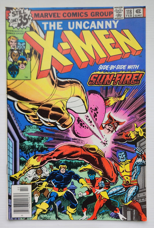 X-MEN #118 1979 NEWSSTAND (1ST APP MARIKO YASHIDA) X-Men MARVEL COMICS