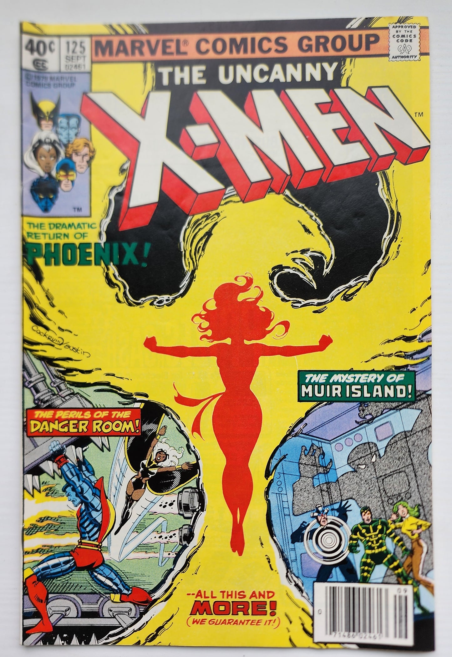 X-MEN #125 1979 NEWSSTAND (1ST APP MUTANT X PROTEUS) X-Men MARVEL COMICS
