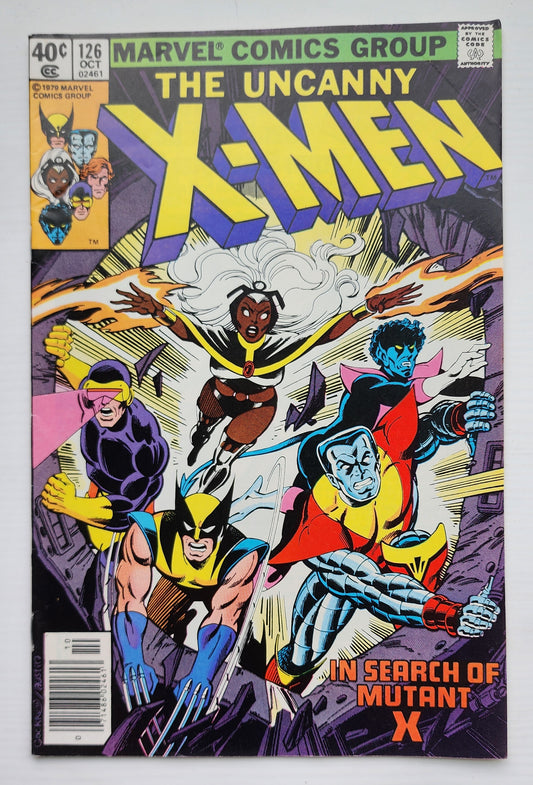 X-MEN #126 1979 NEWSSTAND X-Men MARVEL COMICS