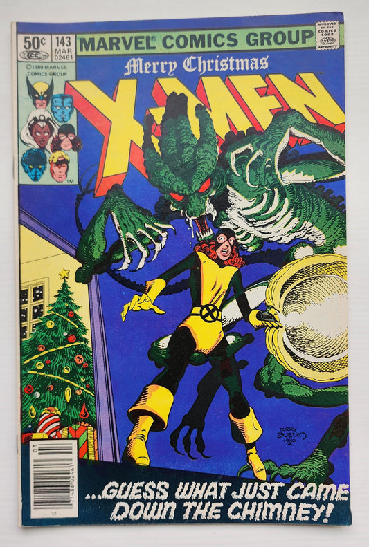 X-MEN #143 1981 NEWSSTAND X-Men MARVEL COMICS