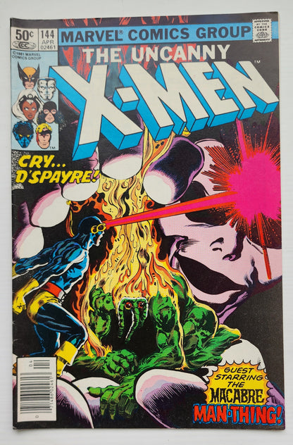 X-MEN #144 1981 NEWSSTAND X-Men MARVEL COMICS