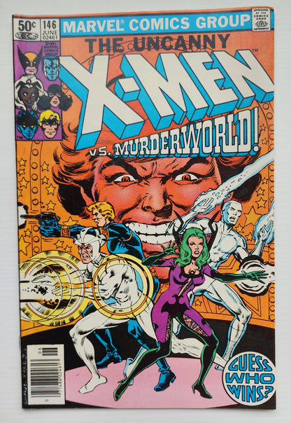 X-MEN #146 1981 NEWSSTAND X-Men MARVEL COMICS