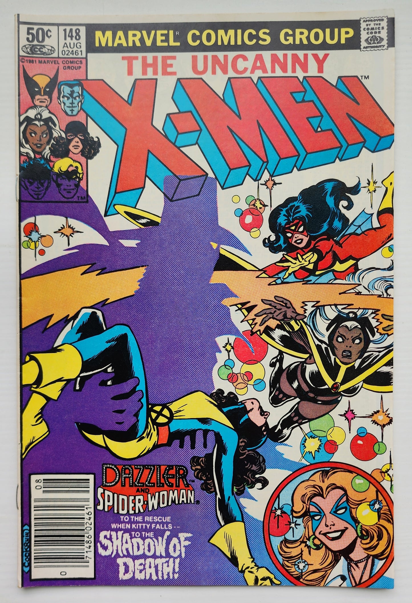 X-MEN #148 1981 NEWSSTAND (1ST APP CALIBAN) X-Men MARVEL COMICS