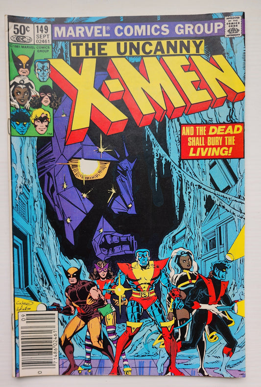 X-MEN #149 1981 NEWSSTAND X-Men MARVEL COMICS