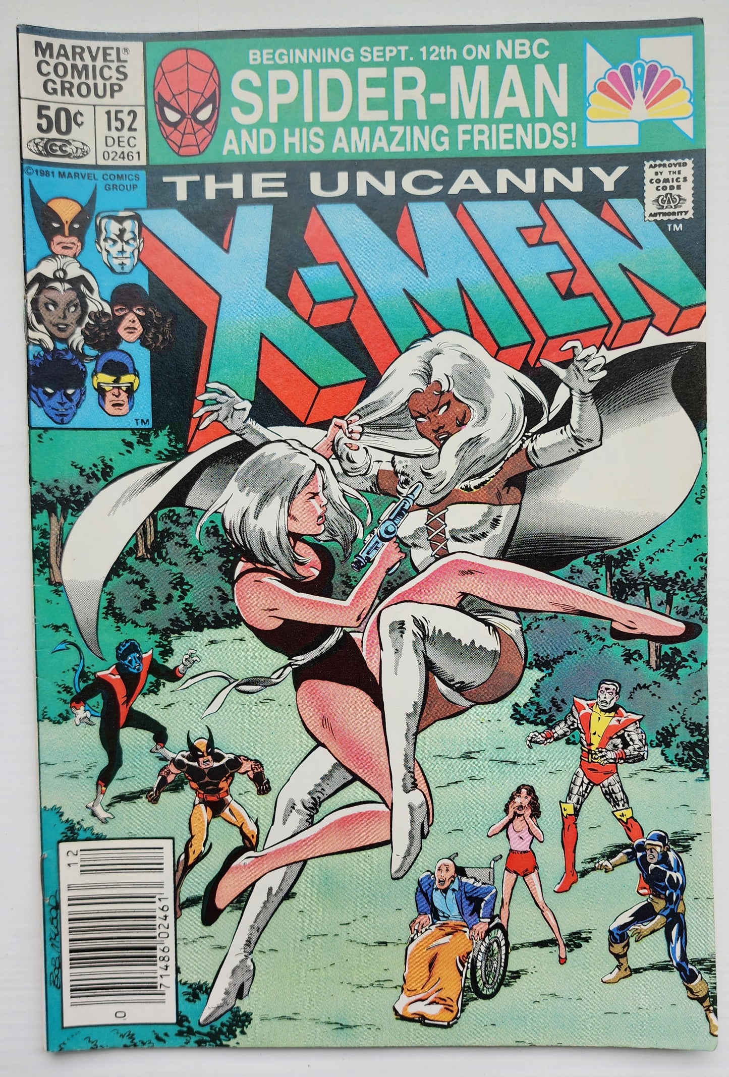 X-MEN #152 1981 NEWSSTAND X-Men MARVEL COMICS