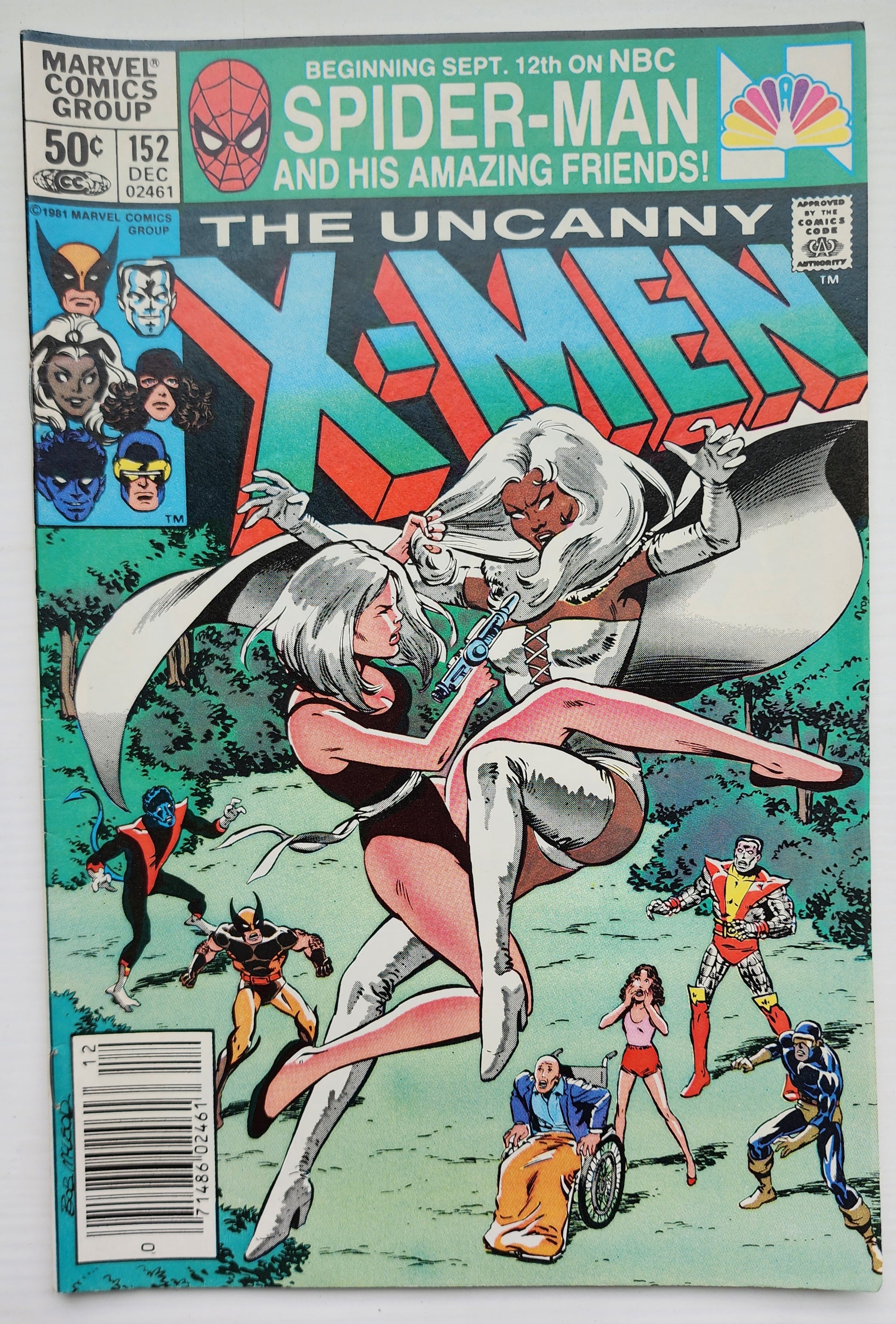 X-MEN #152 1981 NEWSSTAND X-Men MARVEL COMICS