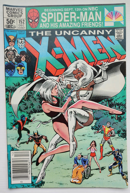 X-MEN #152 1981 NEWSSTAND X-Men MARVEL COMICS