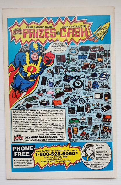X-MEN #159 1982 NEWSSTAND X-Men MARVEL COMICS