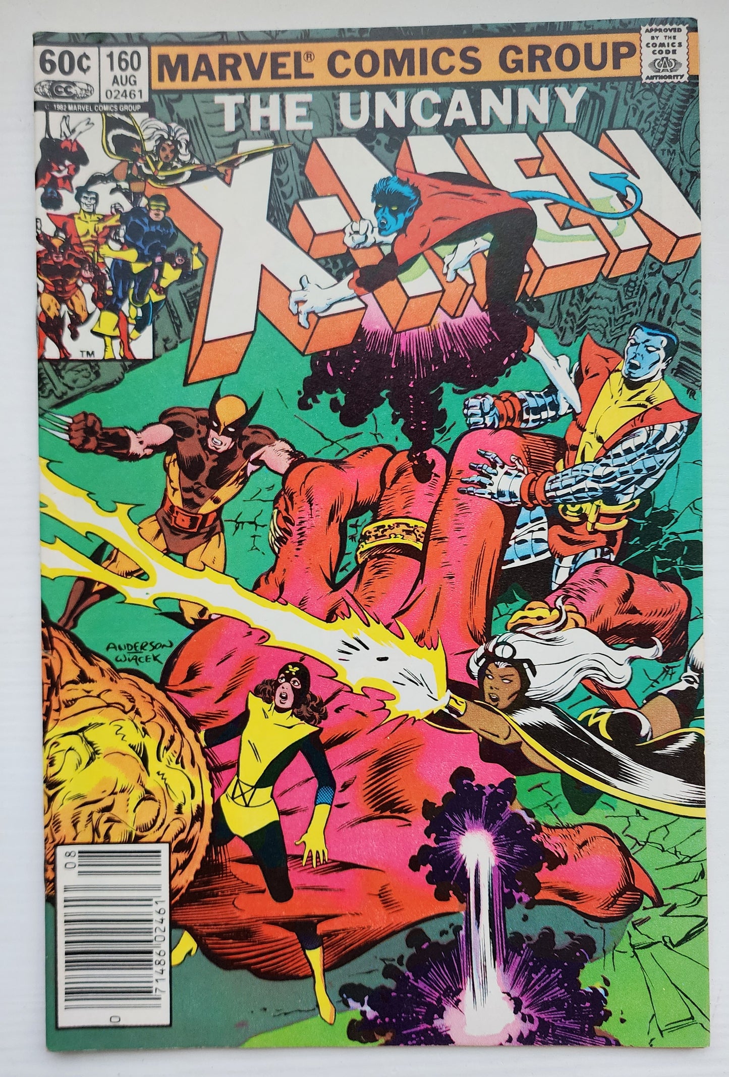 UNCANNY X-MEN #160 1982 NEWSSTAND (1ST APP ADULT ILLYANA MAGIK) X-Men MARVEL COMICS
