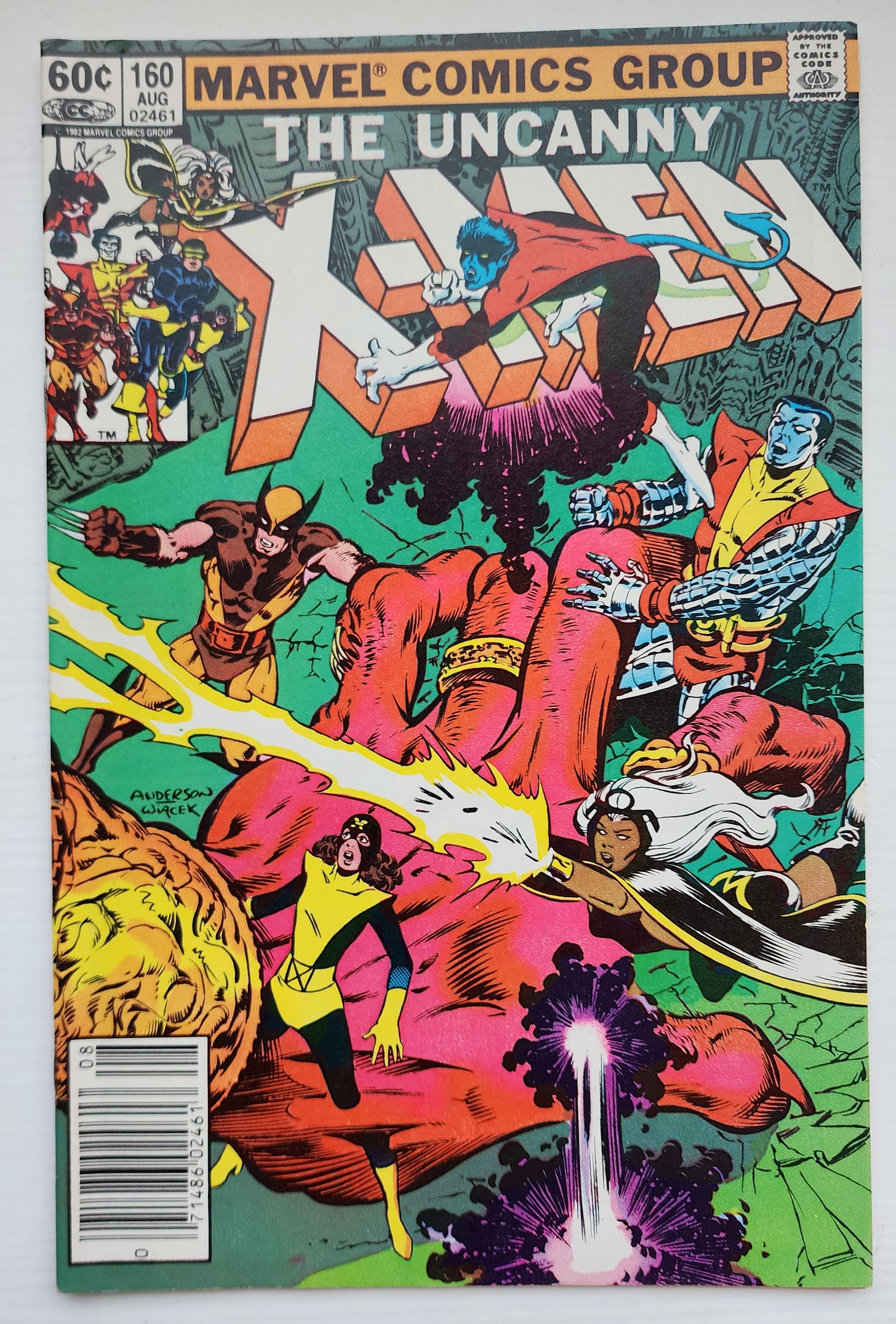 UNCANNY X-MEN #160 1982 NEWSSTAND (1ST APP ADULT ILLYANA MAGIK) X-Men MARVEL COMICS