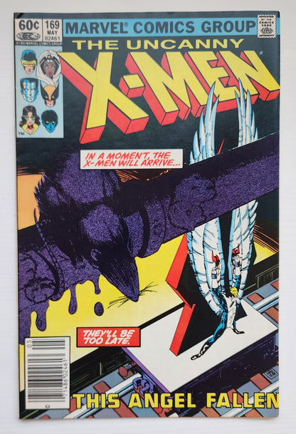 UNCANNY X-MEN #169 1983 NEWSSTAND X-Men MARVEL COMICS