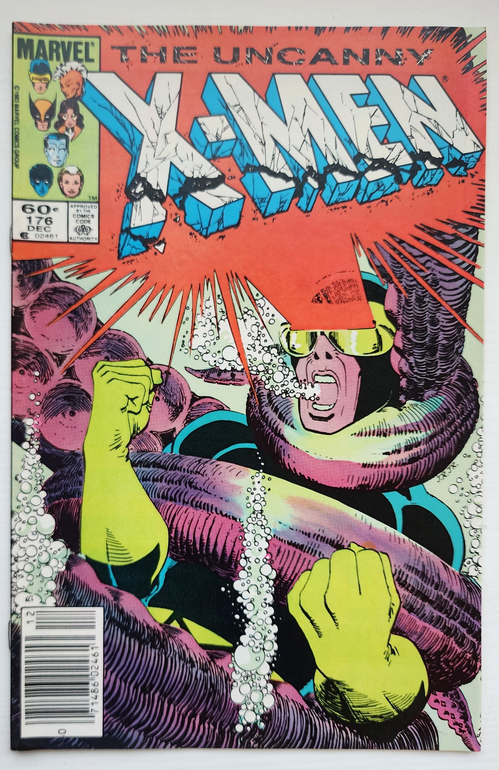 UNCANNY X-MEN #176 1983 NEWSSTAND X-Men MARVEL COMICS