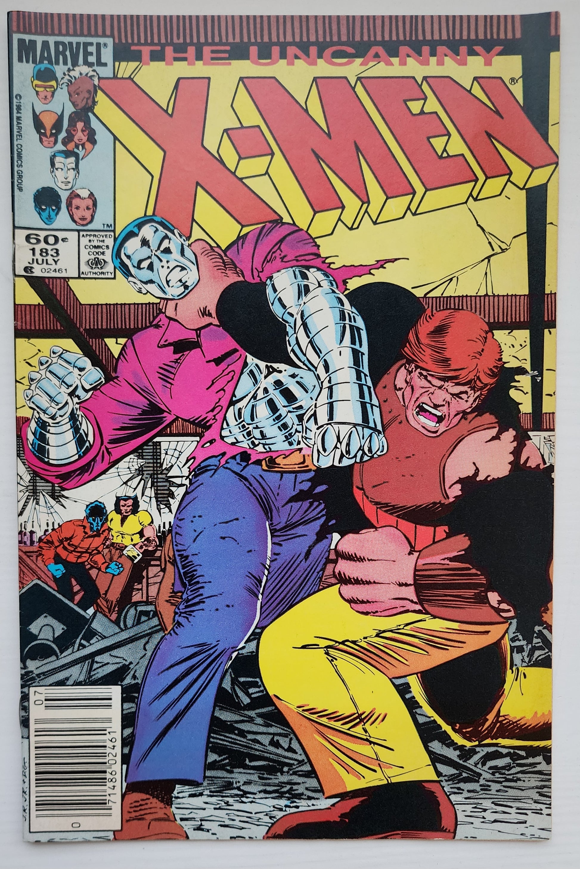UNCANNY X-MEN #183 1984 NEWSSTAND X-Men MARVEL COMICS