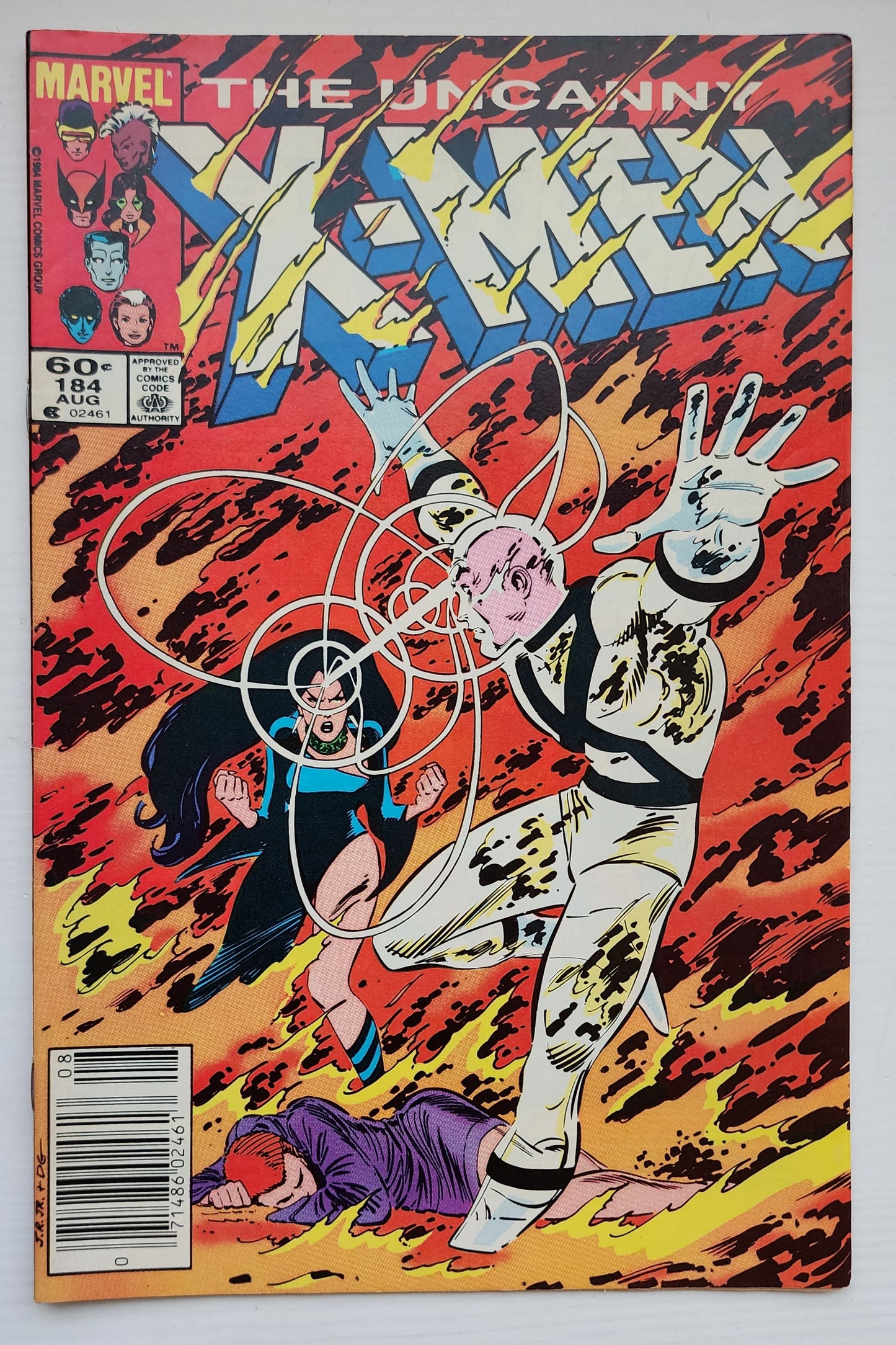 UNCANNY X-MEN #184 1984 NEWSSTAND (1ST APP FORGE) X-Men MARVEL COMICS