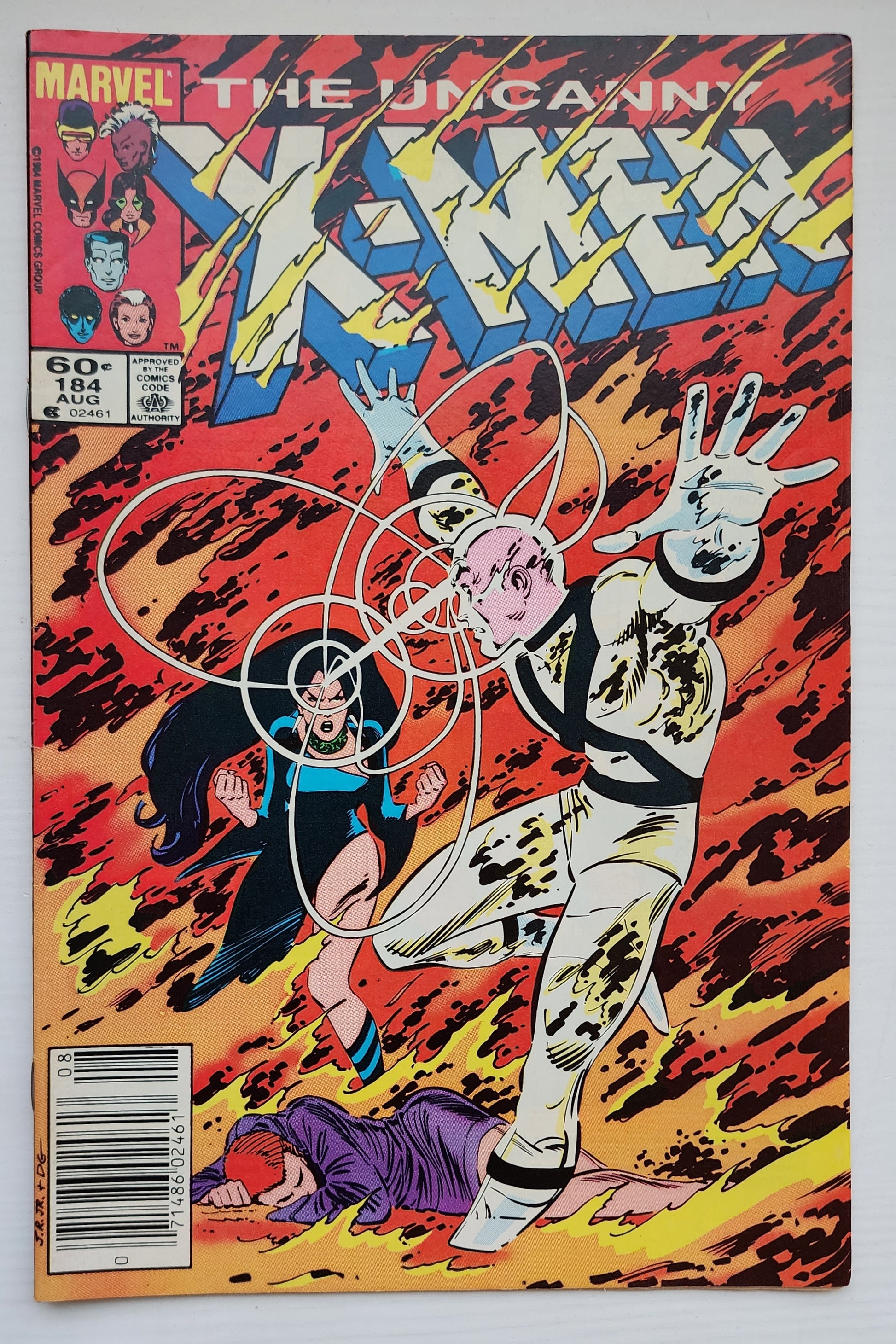 UNCANNY X-MEN #184 1984 NEWSSTAND (1ST APP FORGE) X-Men MARVEL COMICS