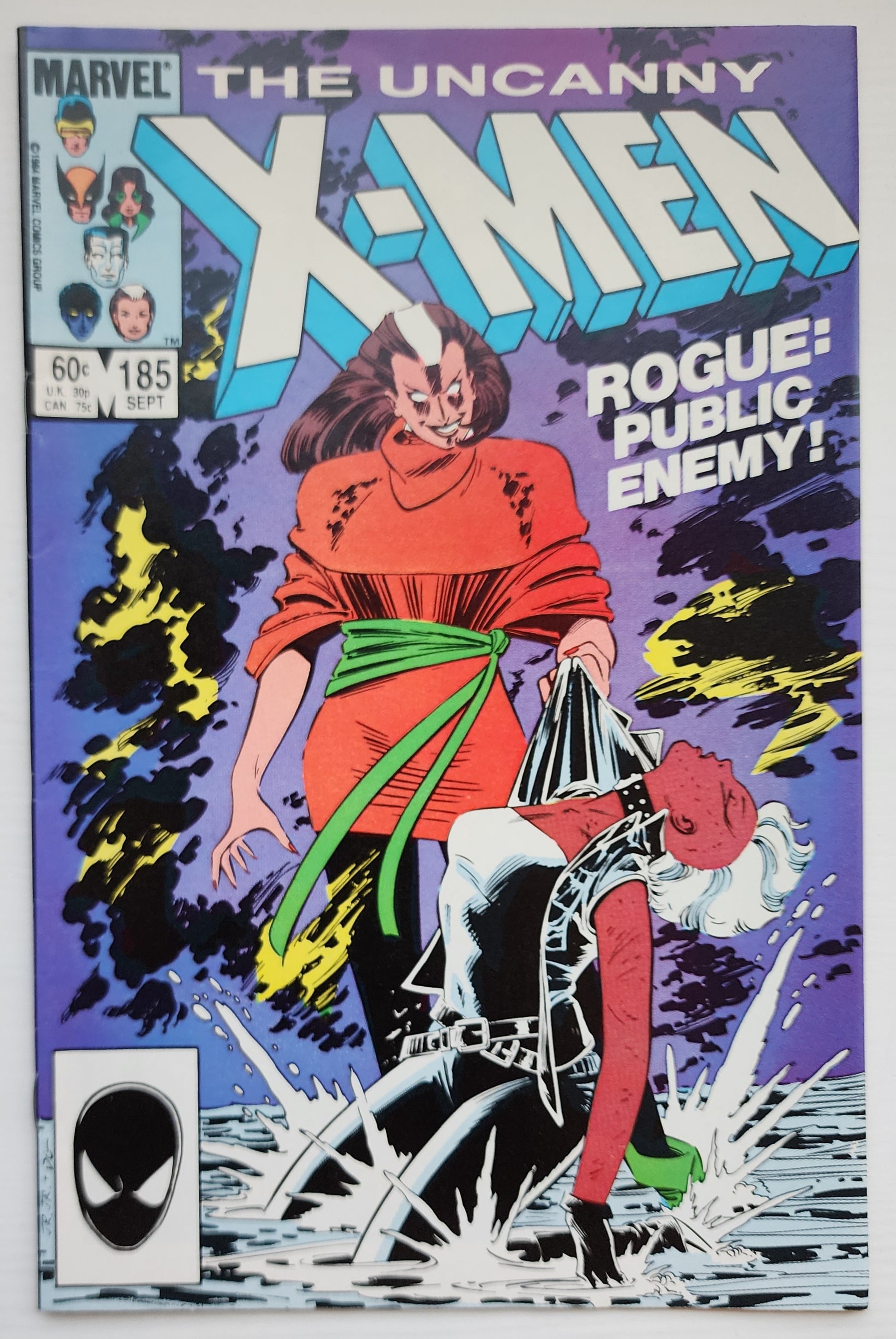 UNCANNY X-MEN #185 1984 X-Men MARVEL COMICS