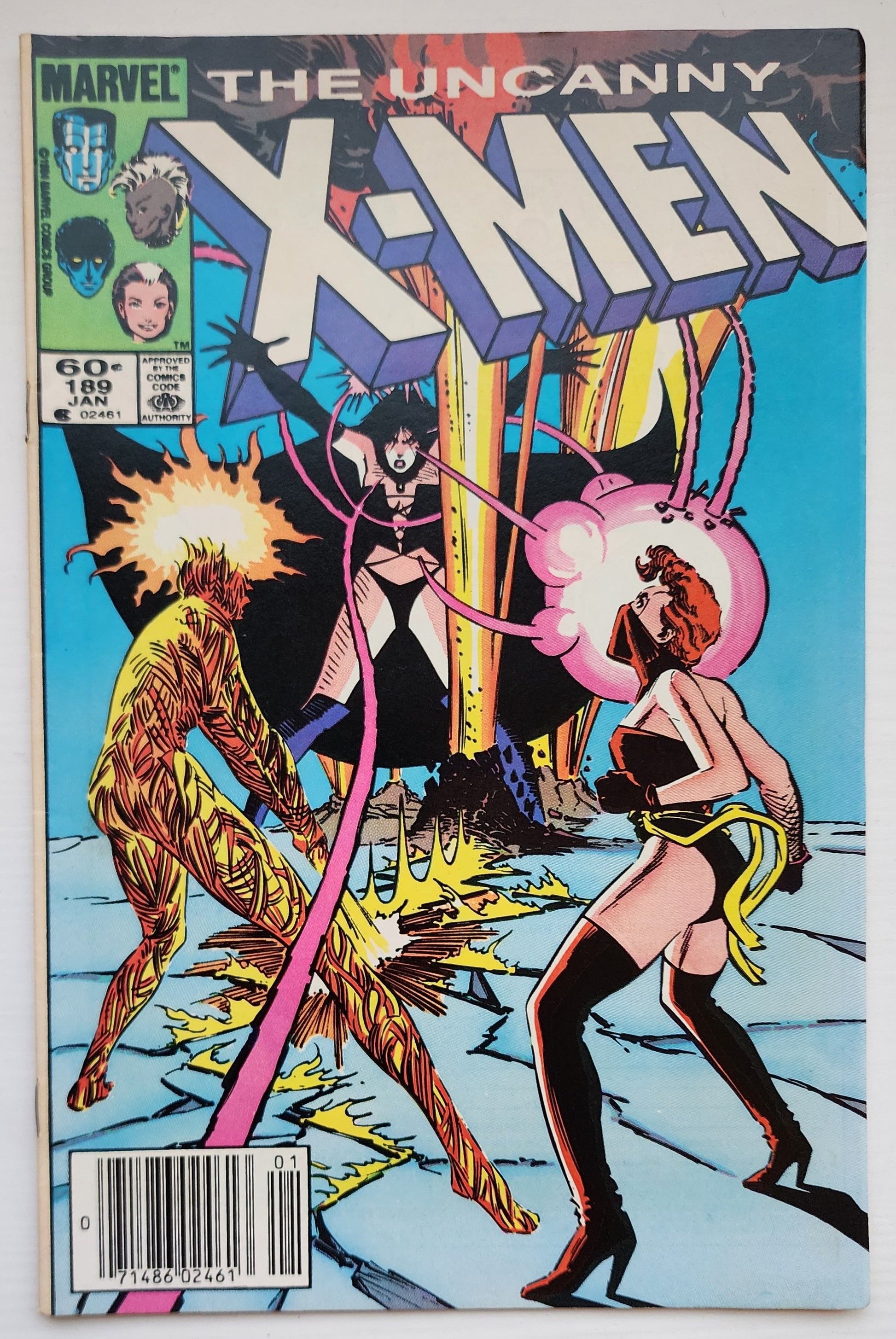 UNCANNY X-MEN #189 1985 NEWSSTAND X-Men MARVEL COMICS