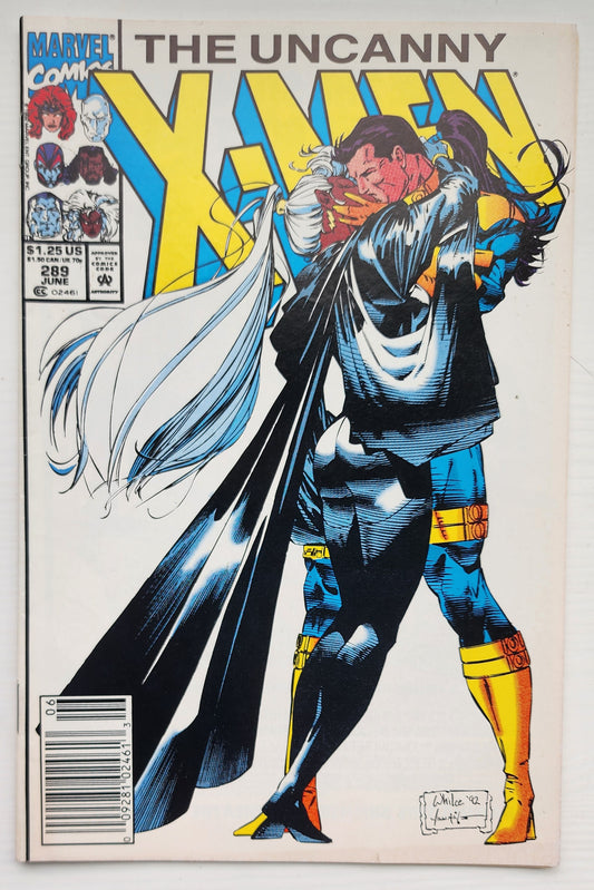 UNCANNY X-MEN #289 1992 NEWSSTAND X-Men MARVEL COMICS