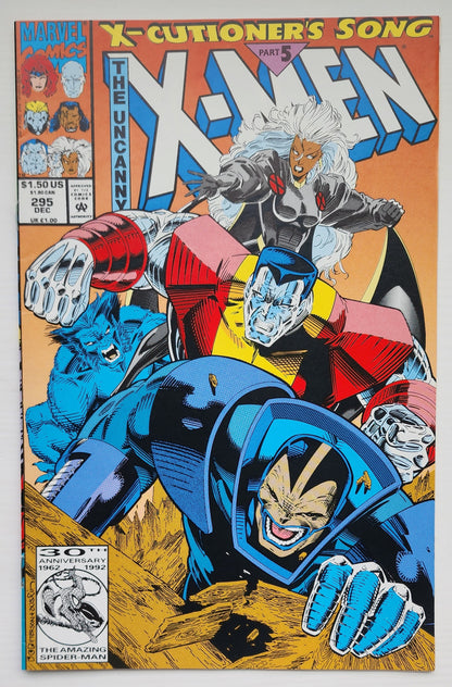 UNCANNY X-MEN #295 1992 X-Men MARVEL COMICS
