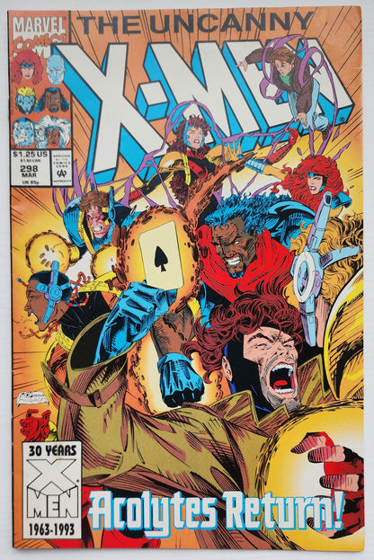 UNCANNY X-MEN #298 1993 X-Men MARVEL COMICS